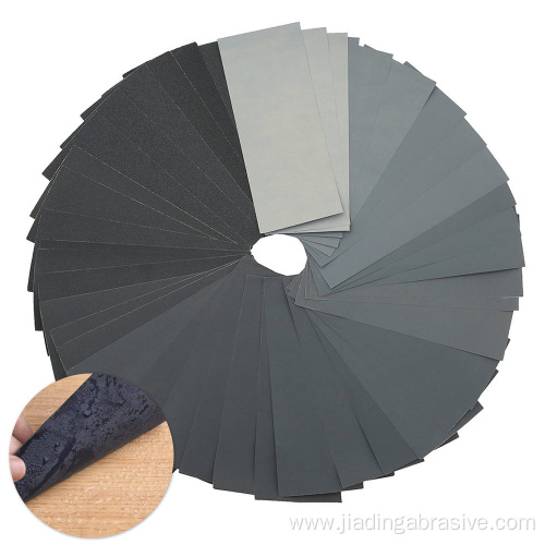 silicon carbide abrasive sanding sheets wet dry sandpaper